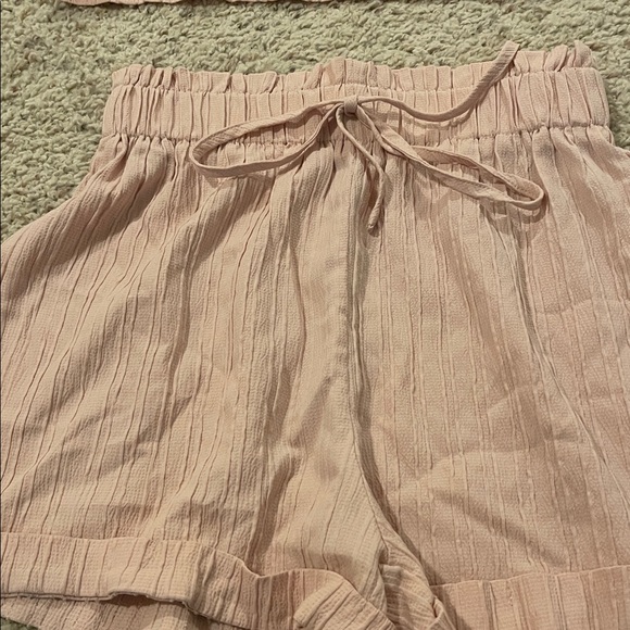 Shein Nude colored shorts set size small NWOT #74 - Picture 6 of 6